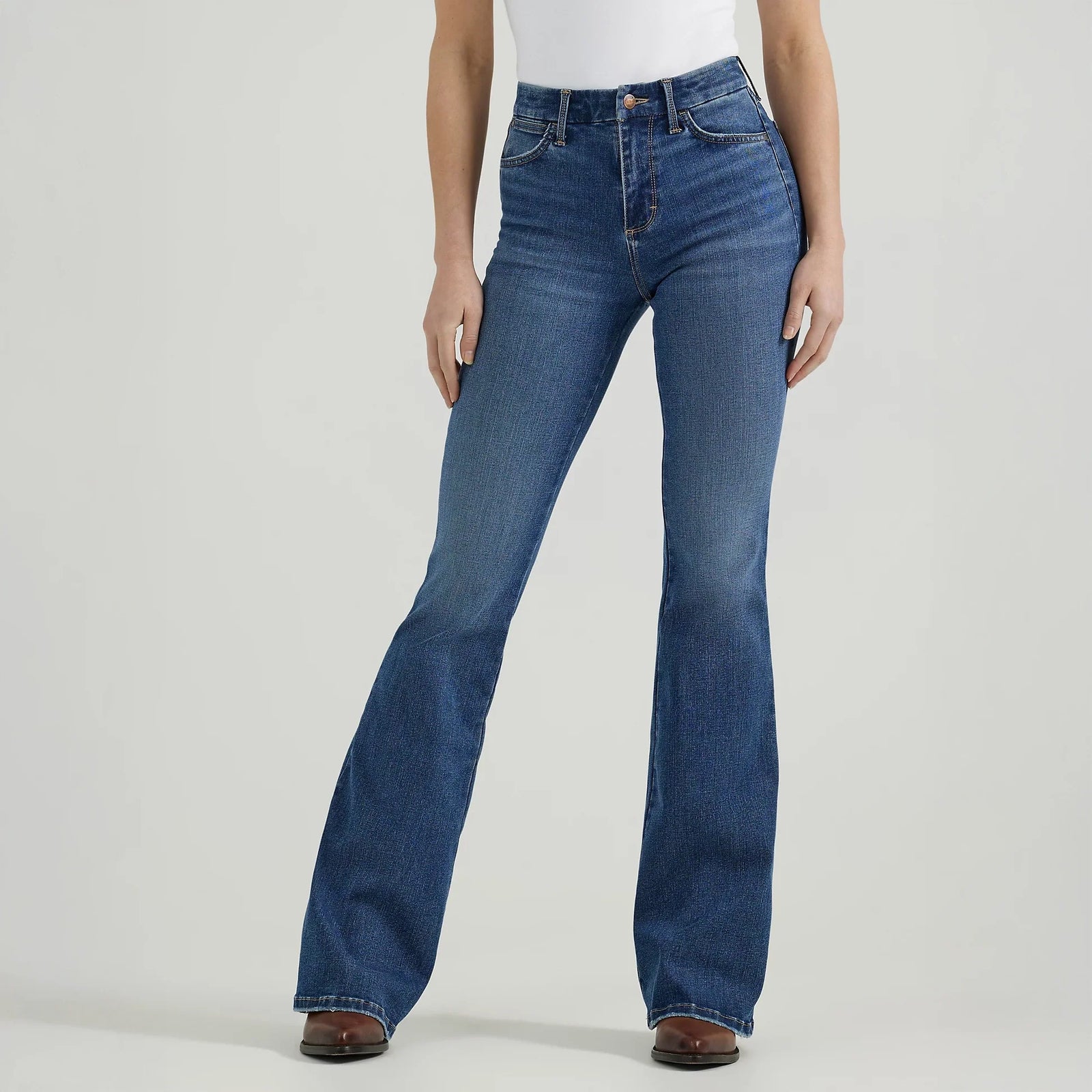 Wrangler Wms High Rise Flare Jean Bespoke