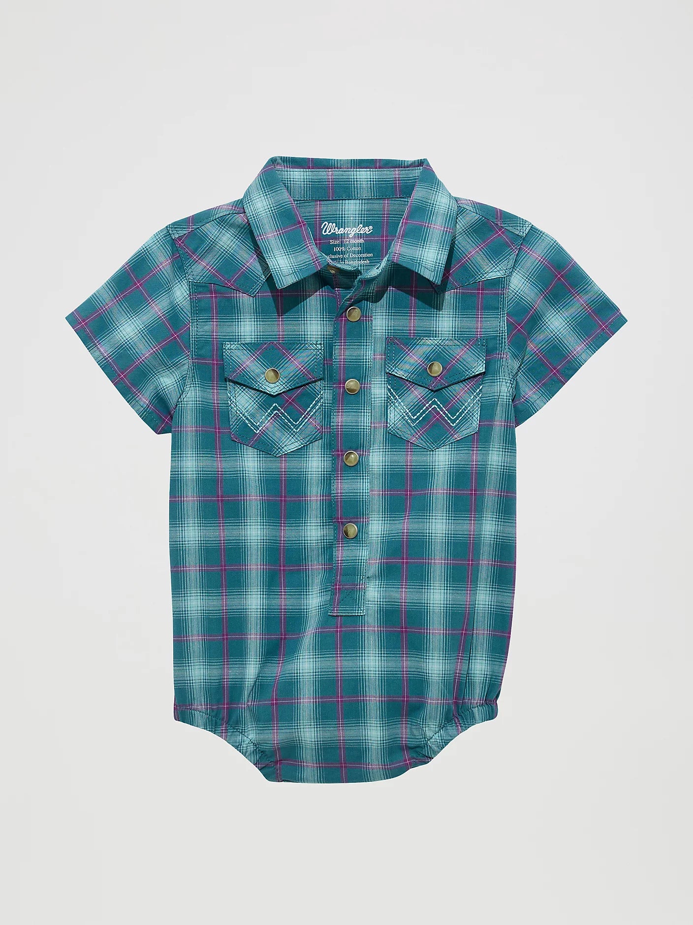 Wrangler Baby Boys Western Bodysuit