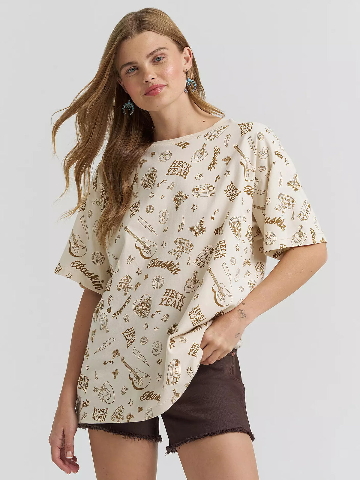 Wrangler X Lainey Wilson Wmns Life of Lainey SS Tee - EOFY Sale