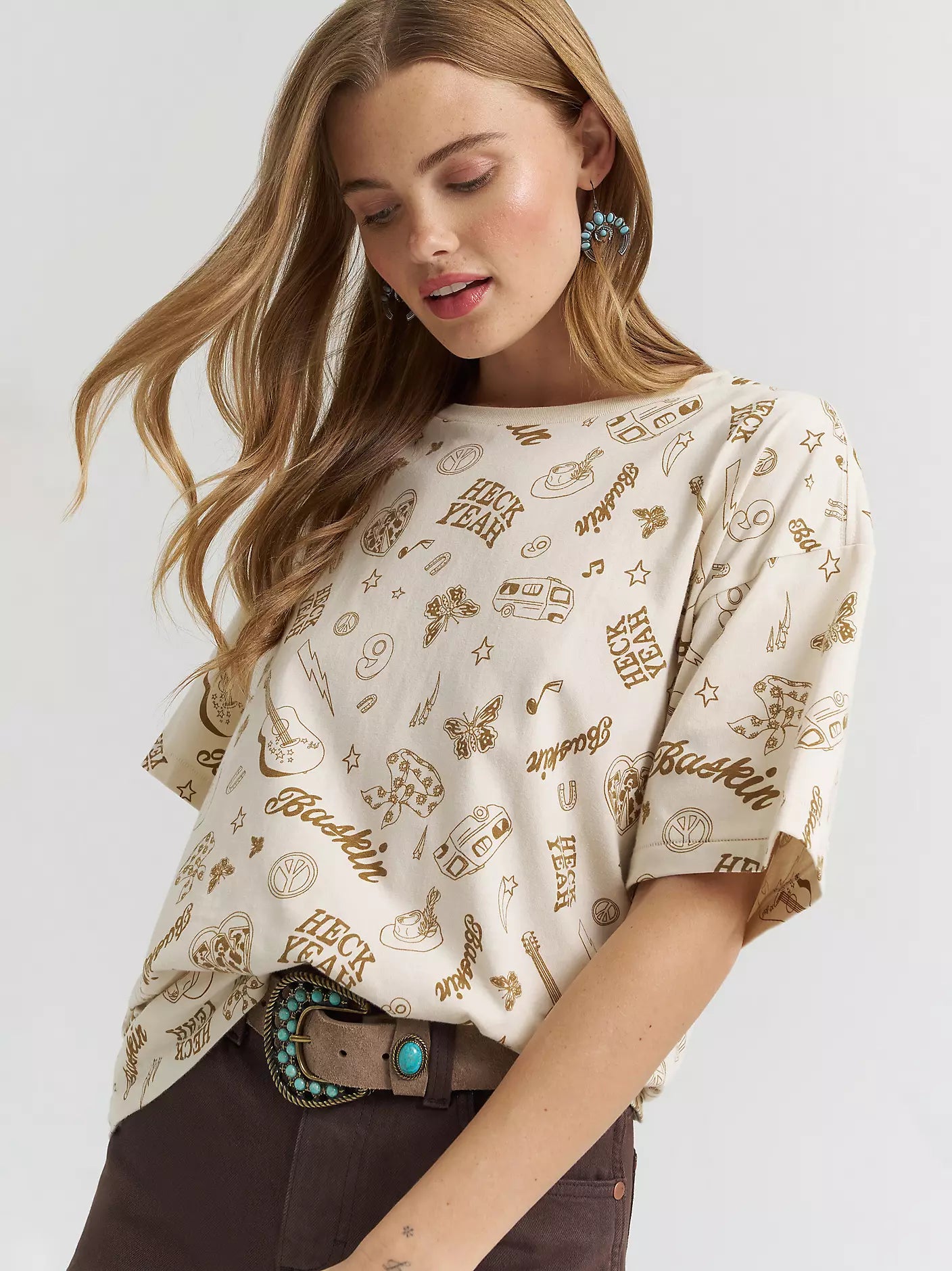 Wrangler X Lainey Wilson Wmns Life of Lainey SS Tee - EOFY Sale