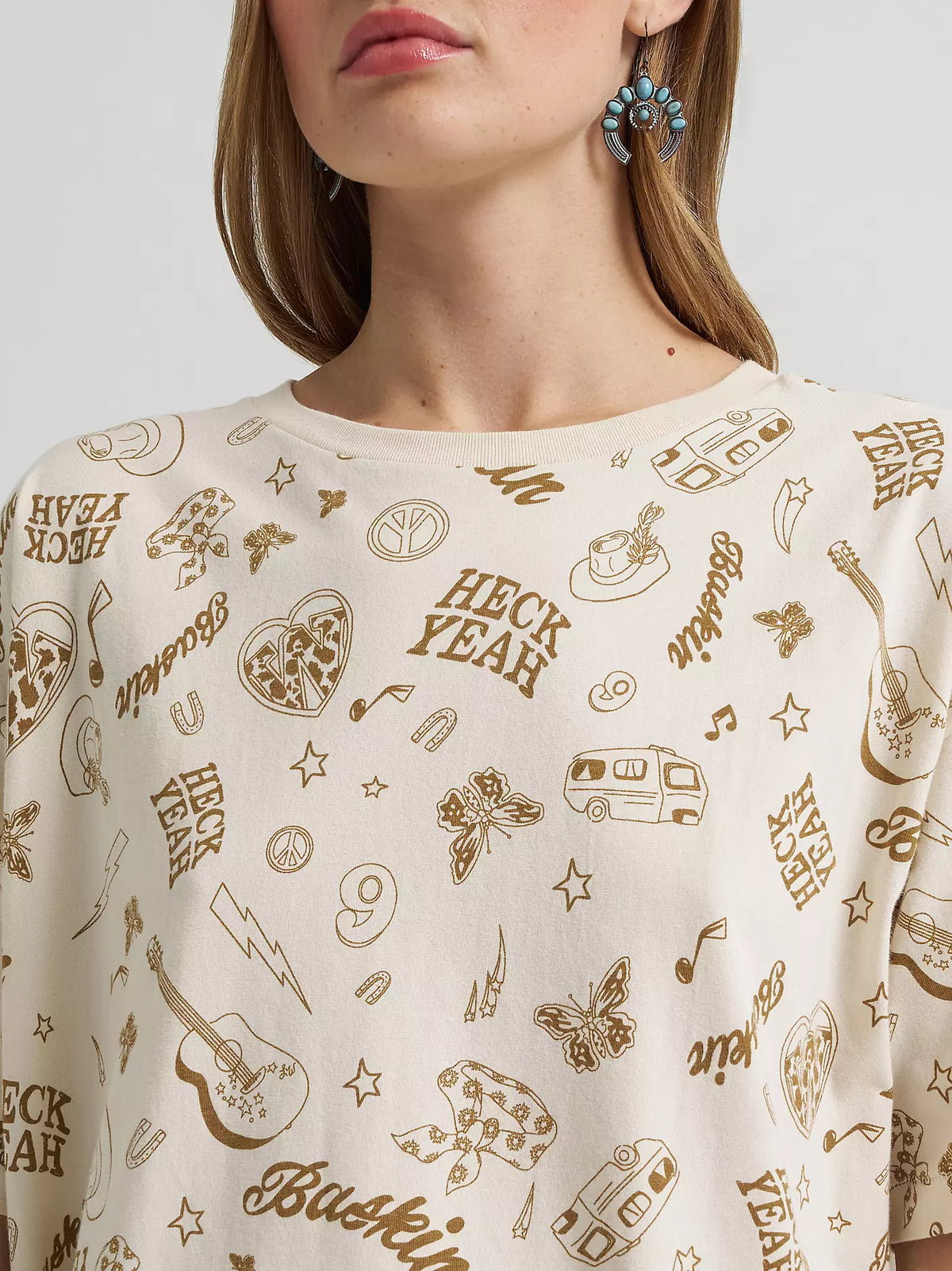 Wrangler X Lainey Wilson Wmns Life of Lainey SS Tee - EOFY Sale