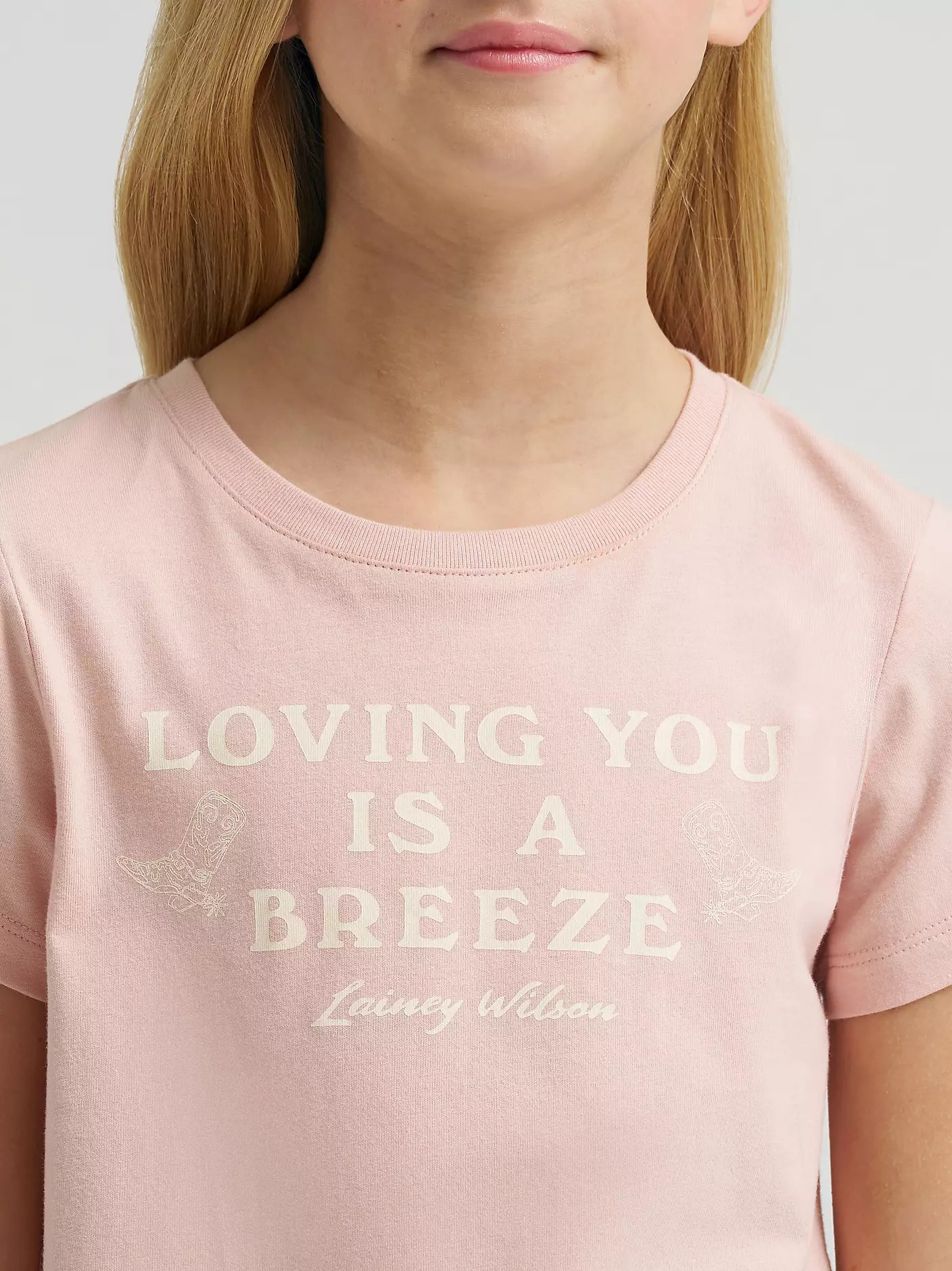 Wrangler X Lainey Wilson Girls Breeze Tee - Lainey Wilson Promo