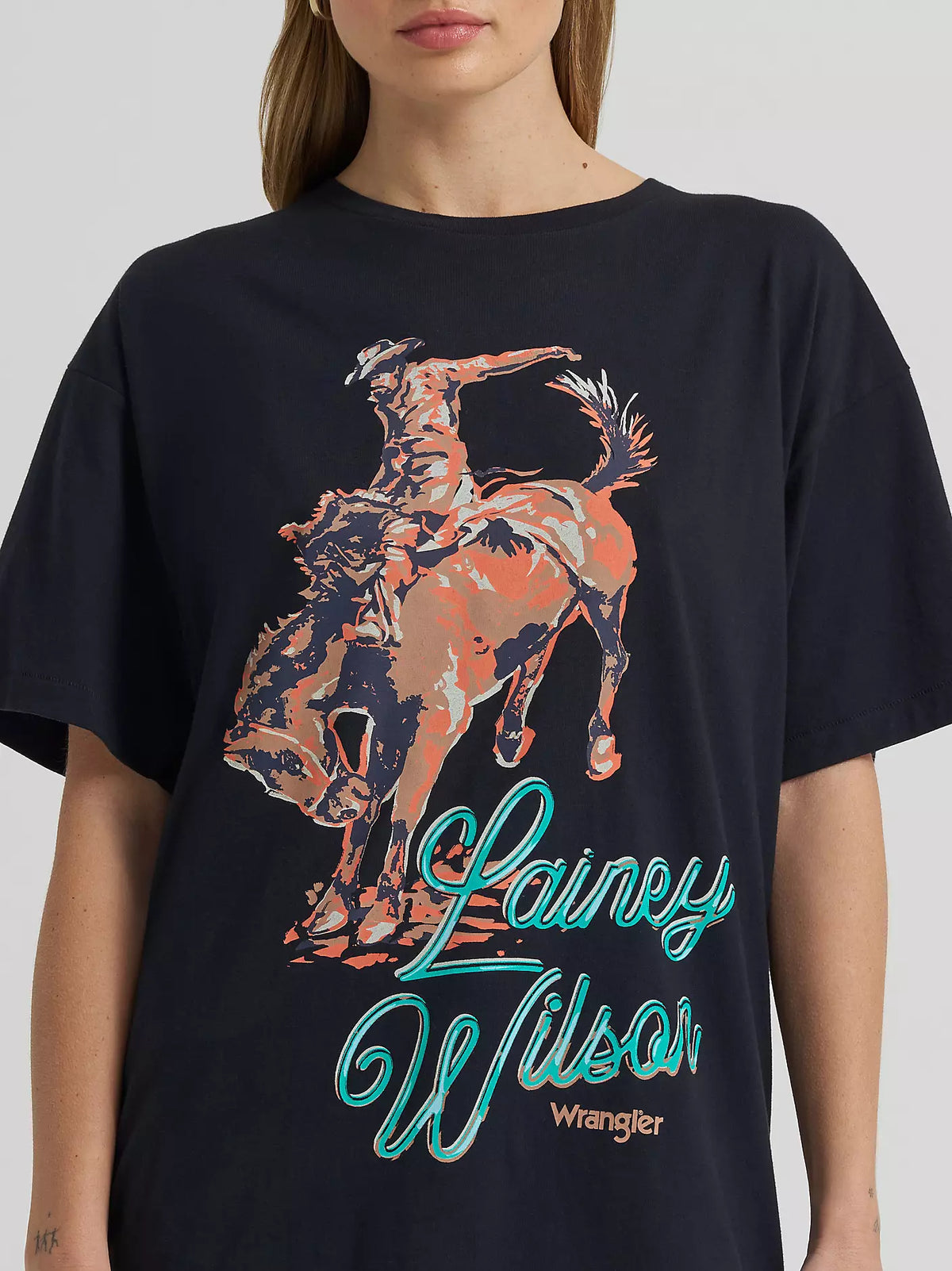 Wrangler X Lainey Wilson Wmns Work Dont Work SS Tee - EOFY Sale