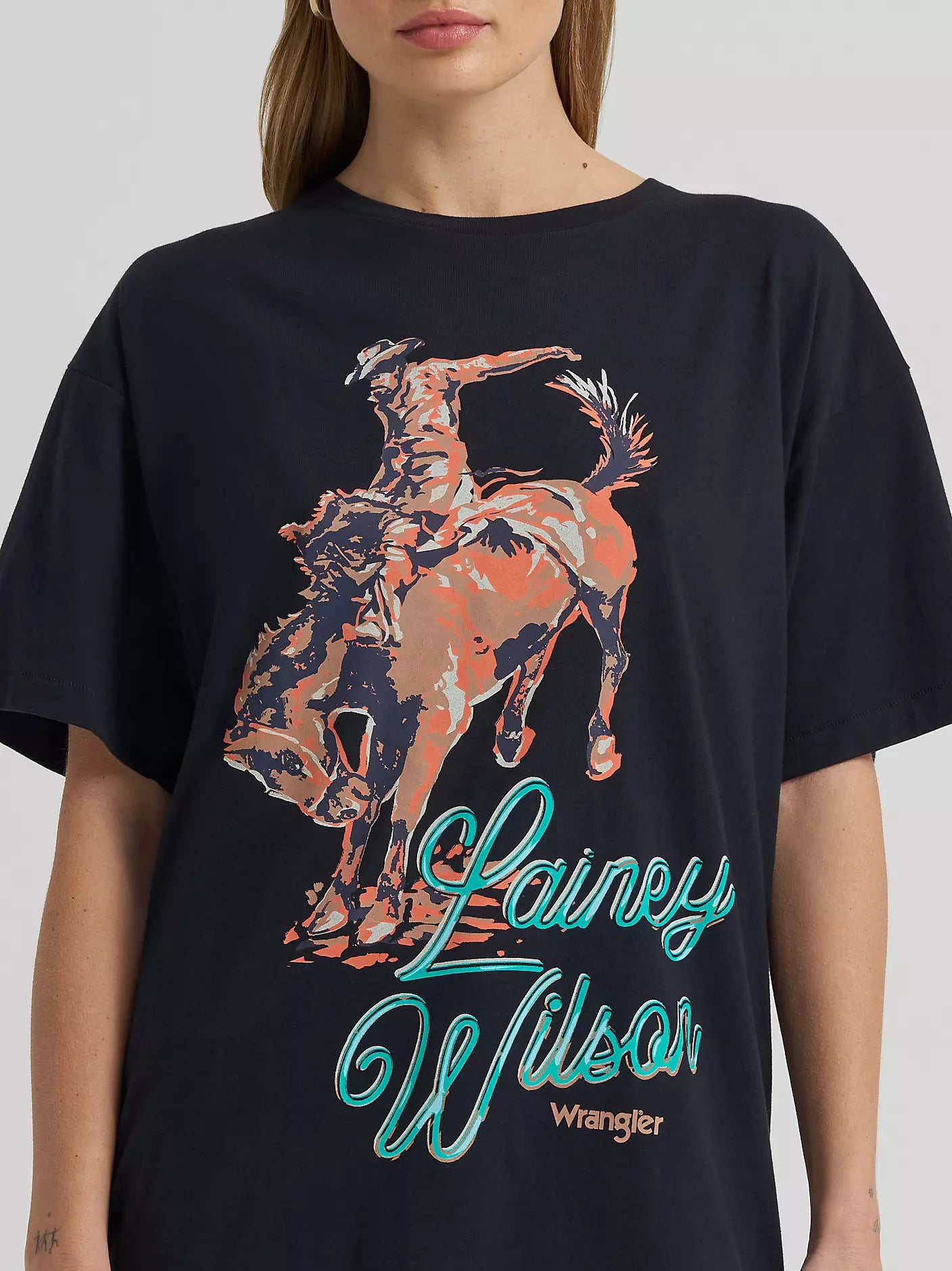 Wrangler X Lainey Wilson Wmns Work Dont Work SS Tee - EOFY Sale