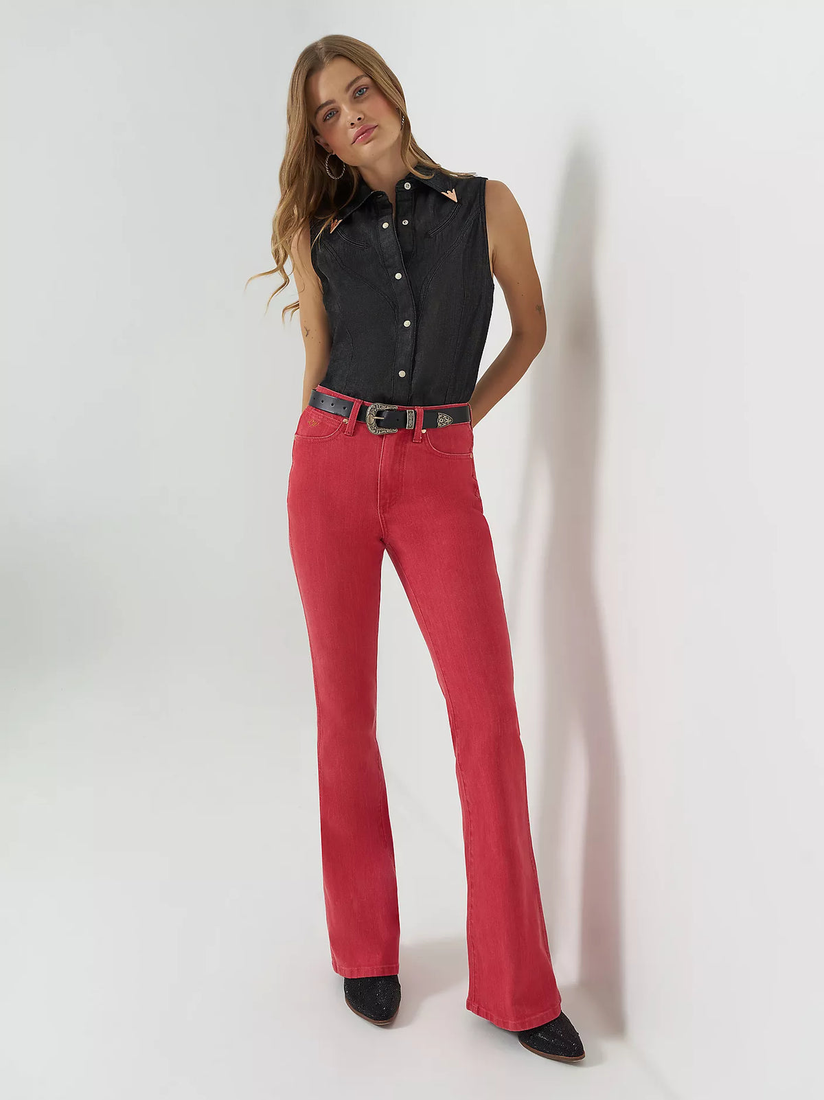 Wrangler X Lainey Wilson Lainey Red Flare Jean