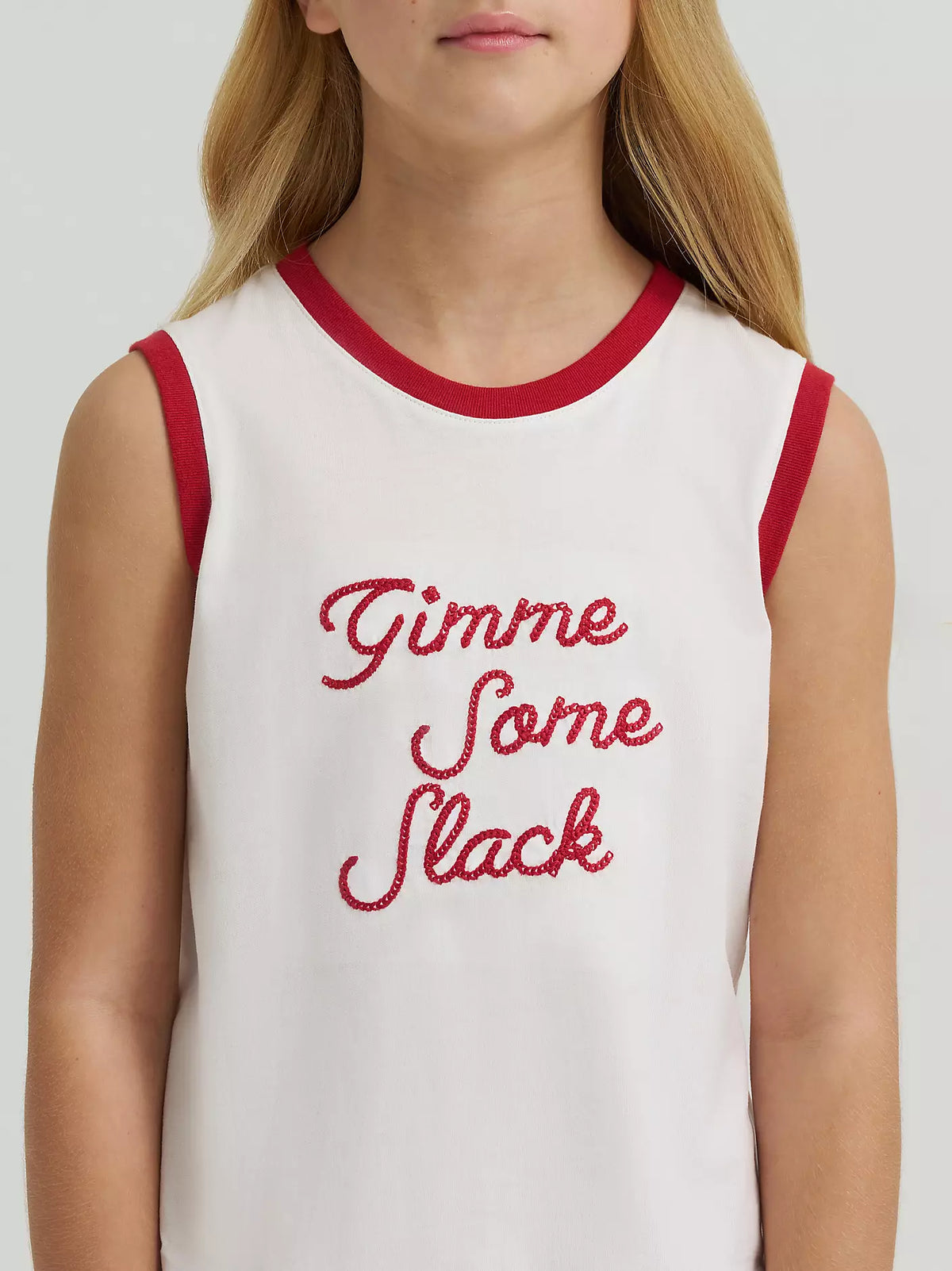 Wrangler X Lainey Wilson Girls Gimme Some Slack Tank