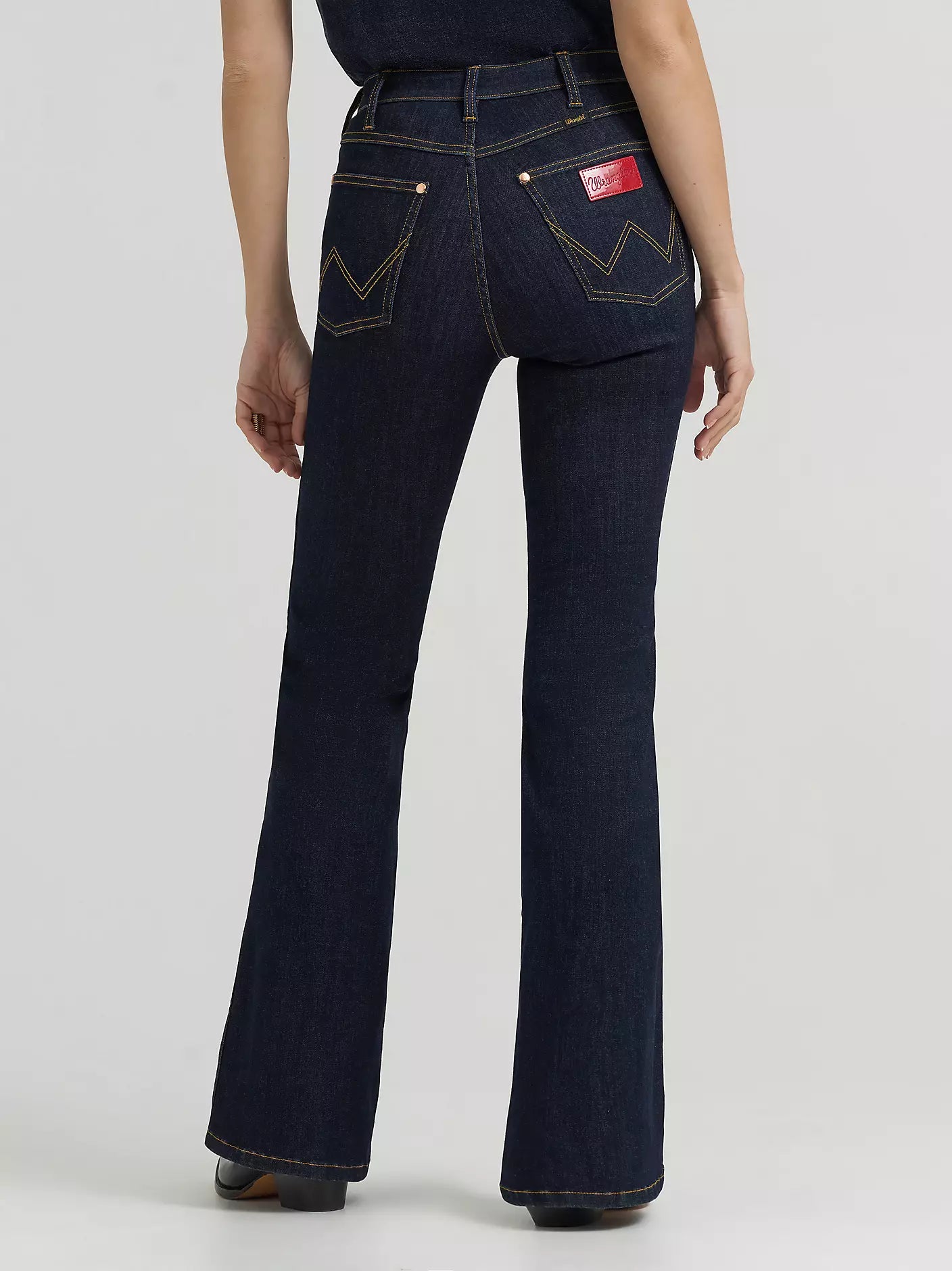 Wrangler X Lainey Wilson Wmns Lainey Rinse Flare Jean | Country Clothing - Ladies Jeans | Saddleworld Ipswich