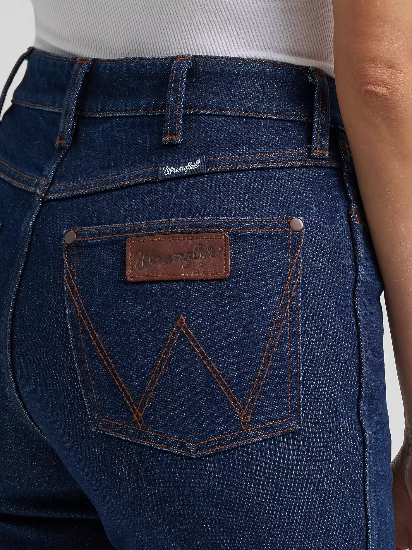 Wrangler Wmns Retro Bailey High Rise Pintuck Trouser