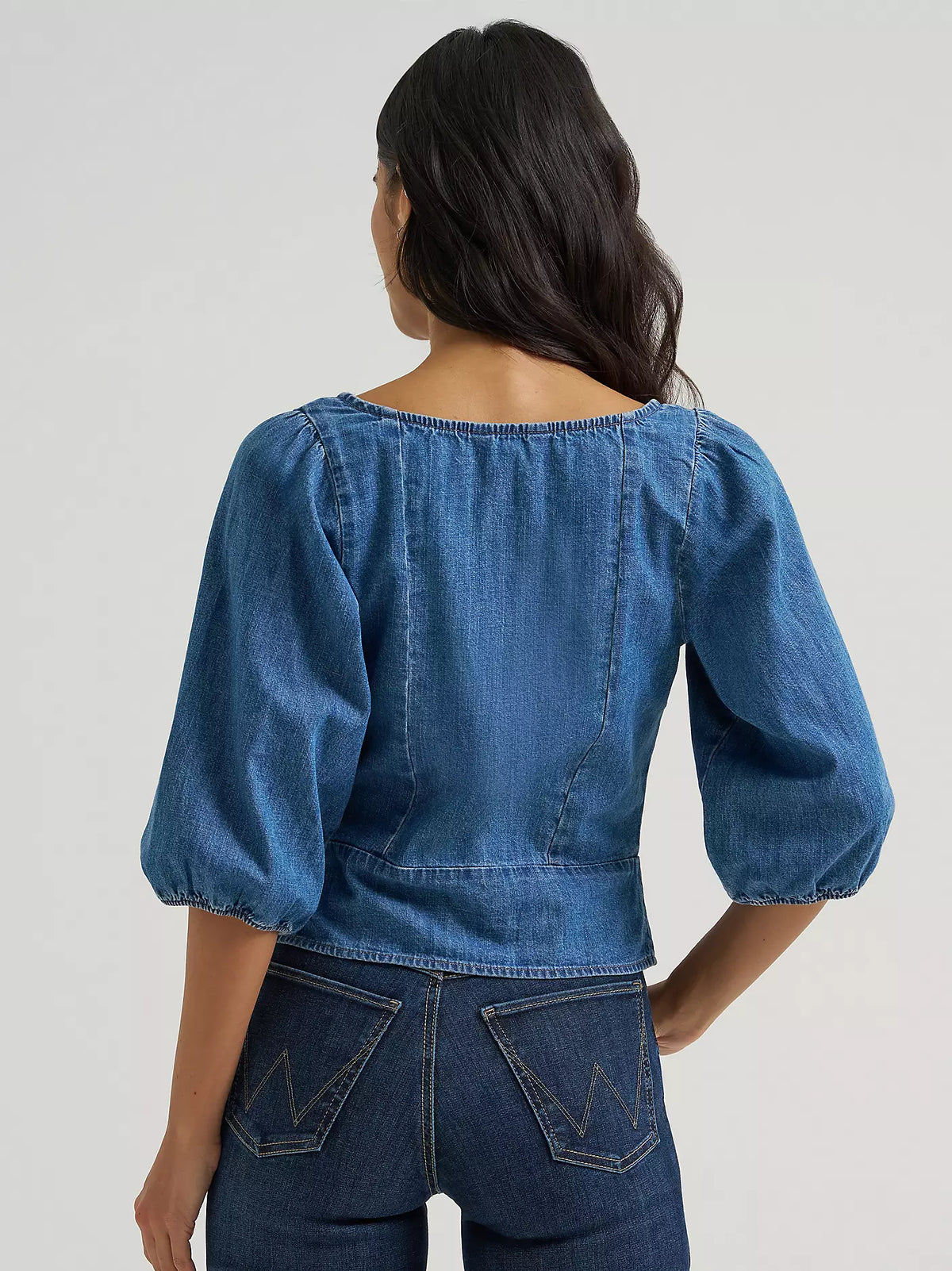 Wrangler Wmns Denim Corset Top