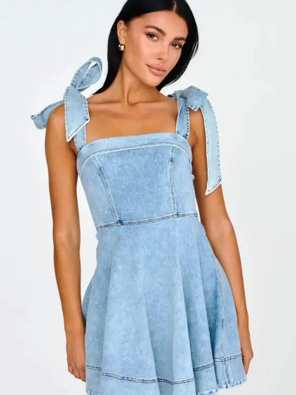 Stylish Halter Cowgirl Dress