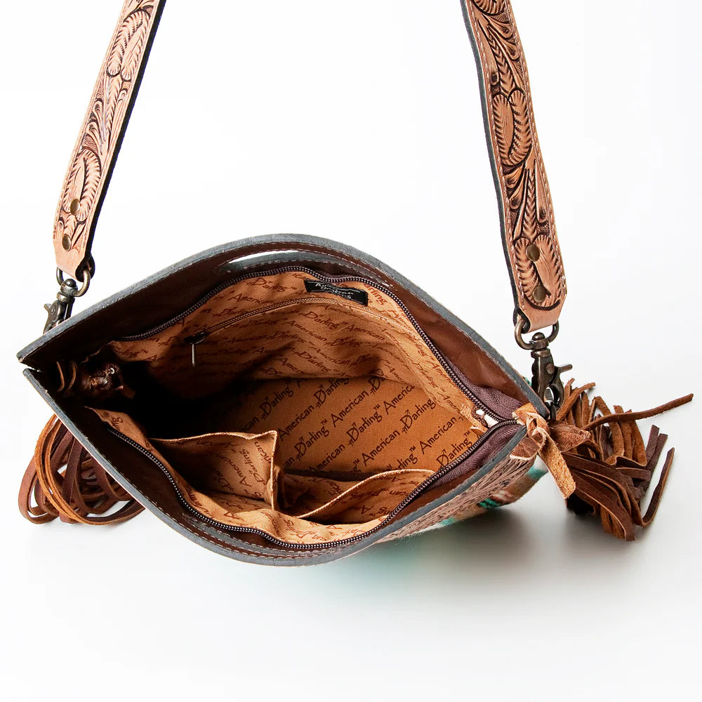 American Darling Crossbody Genuine Western Leather Handbag
