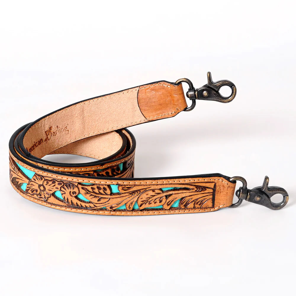 American Darling Genuine Leather Crossbody Handle Strap