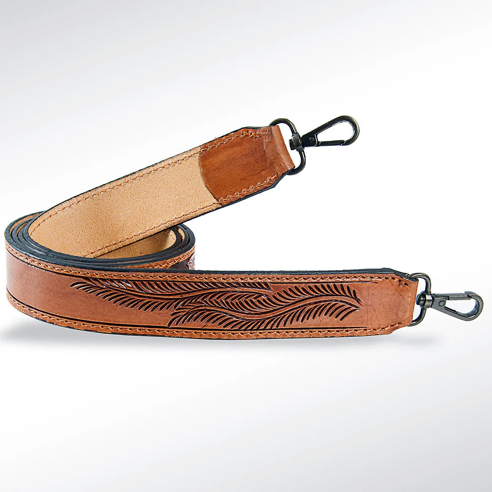 American Darling Genuine Leather Crossbody Handle Strap