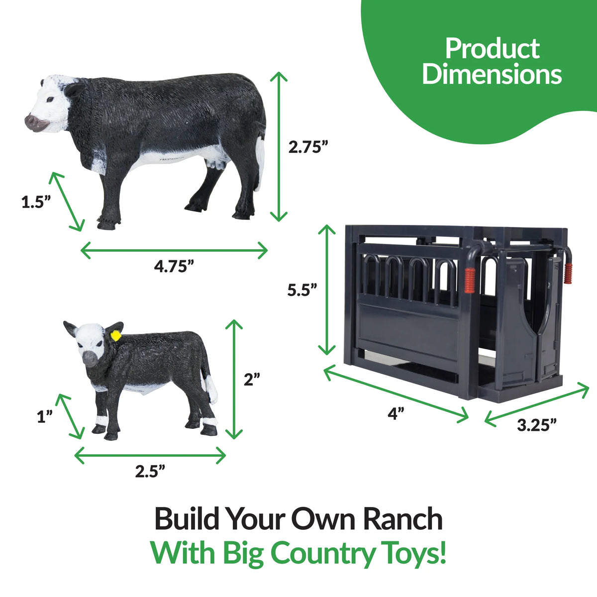 Big Country Toys - Small Ranch Set - 12 Pc