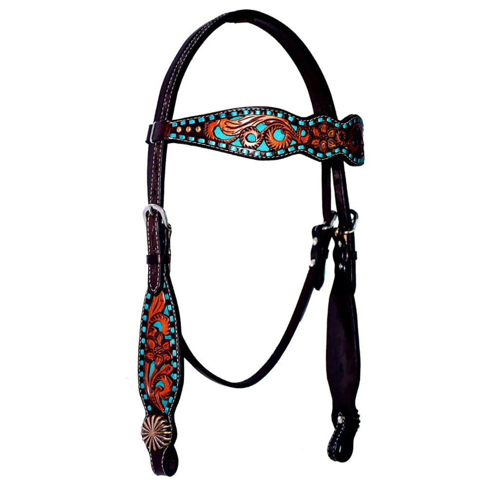 Western Leather Bridle