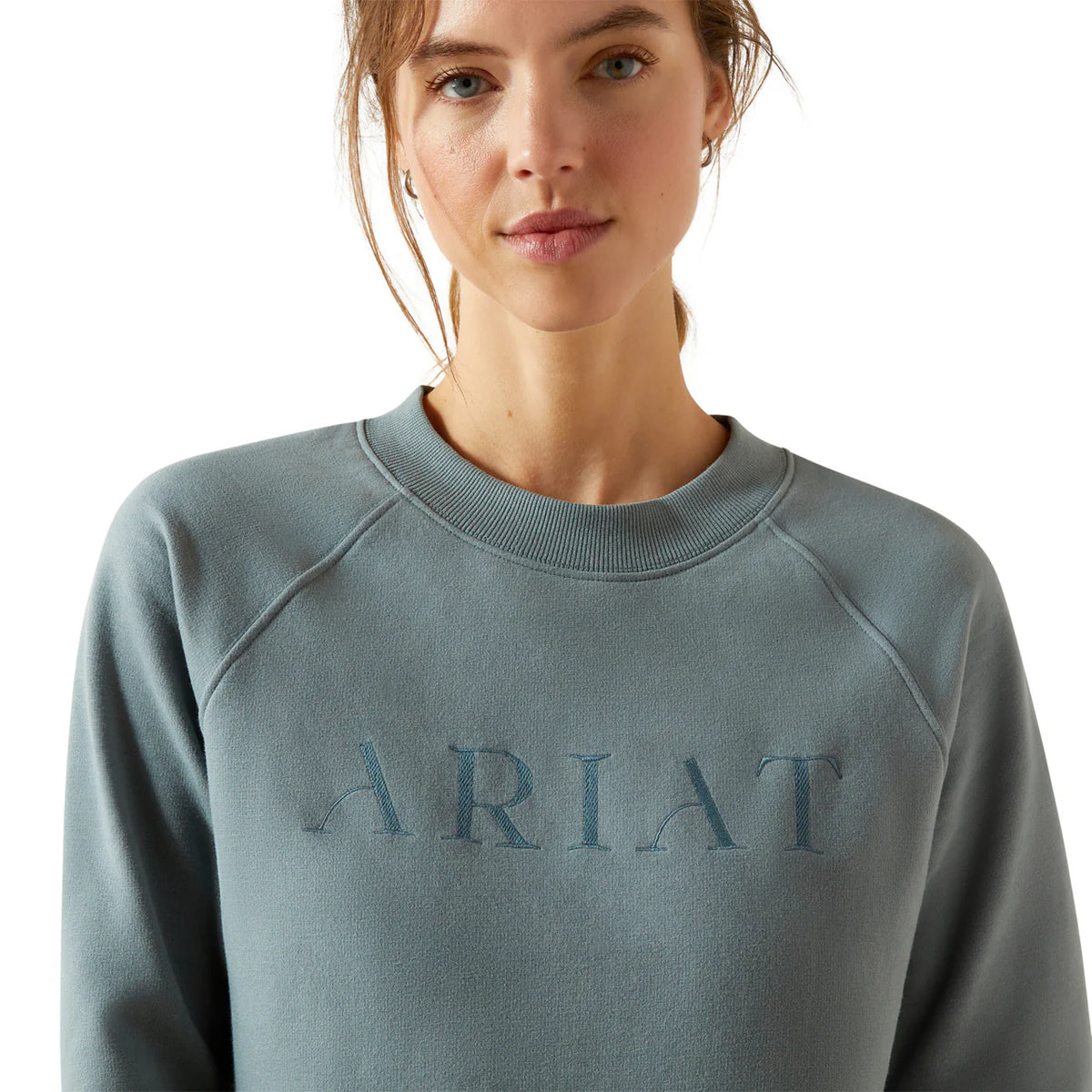 Ariat Wms Martine Sweatshirt Steel Sage