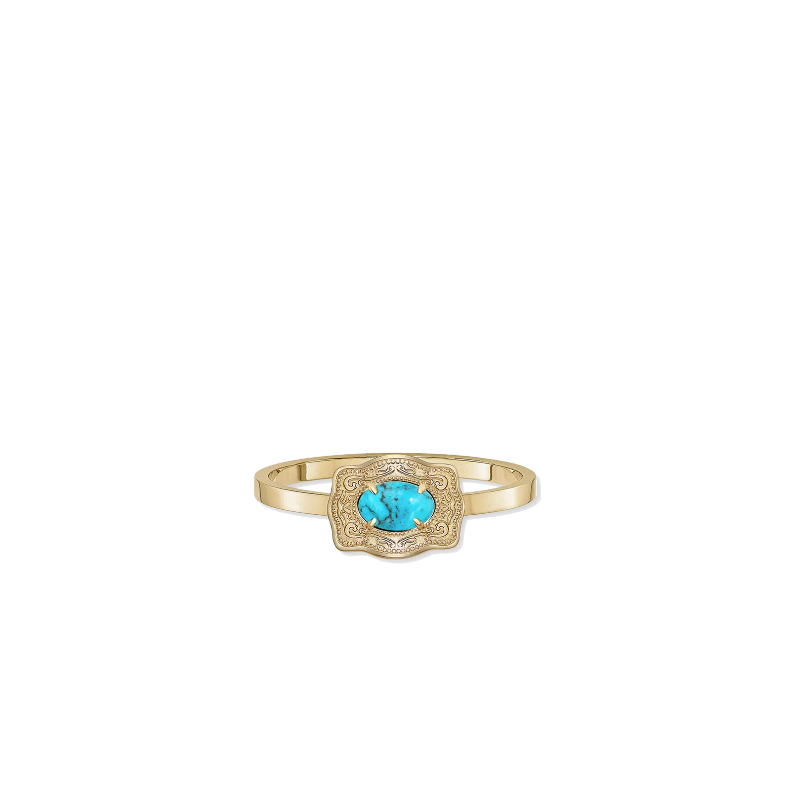 Spur West Ultra Mini Belt Buckle Adjustable Ring - Oasis