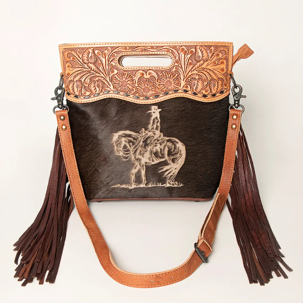 American Darling Cowhide Tote Handbag - EOFY Sale