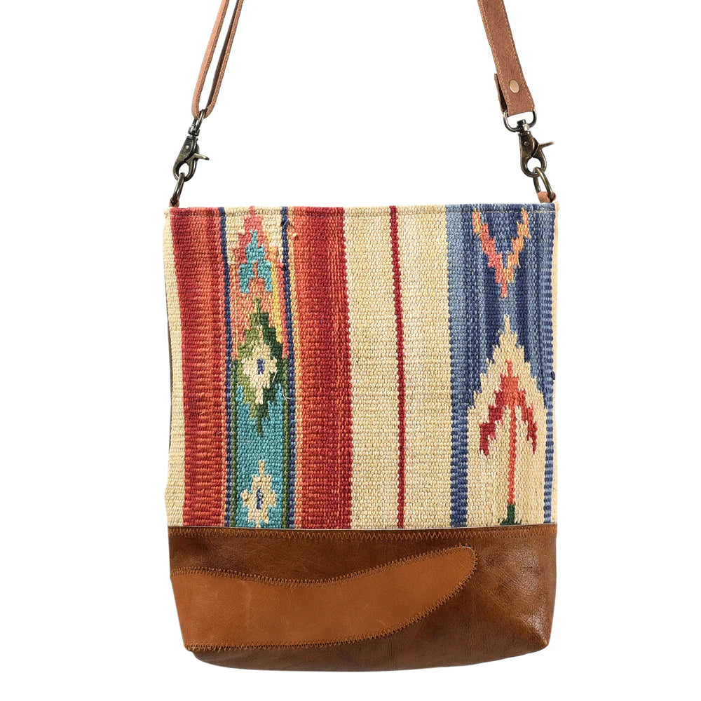 Ohlay Canvas Messenger Handbag - EOFY Sale