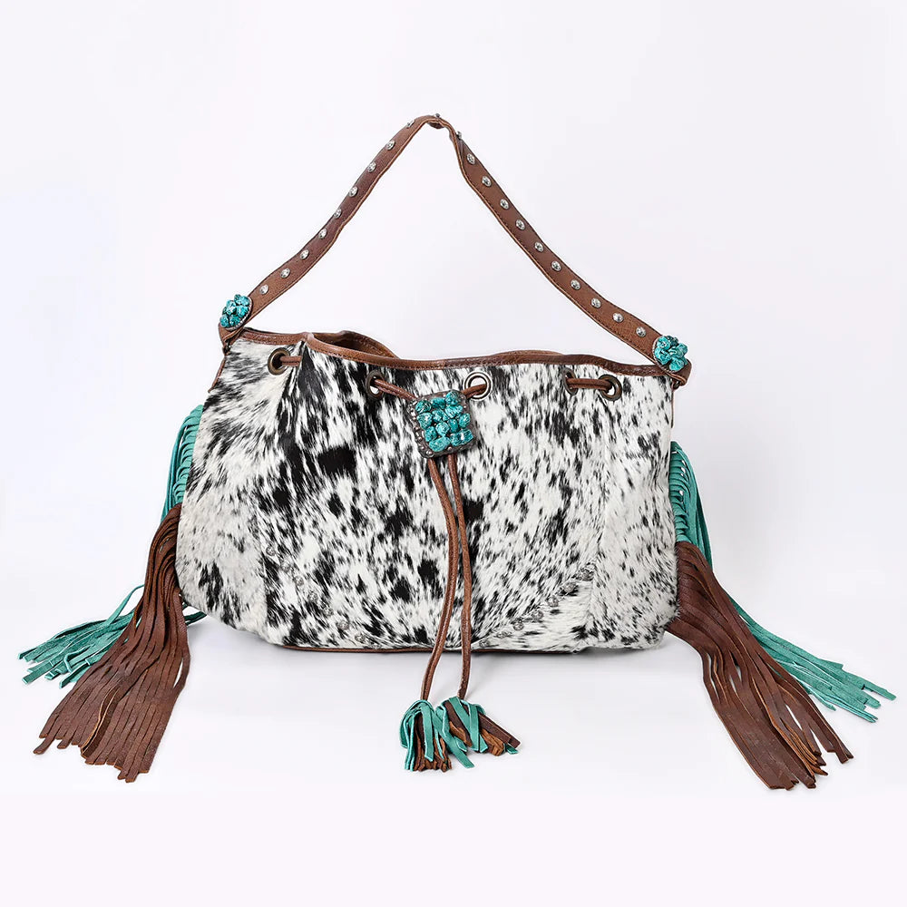 American Darling Hobo Hair On Leather Bag