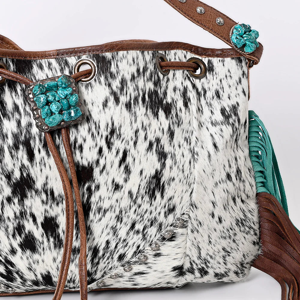 American Darling Hobo Hair On Leather Bag