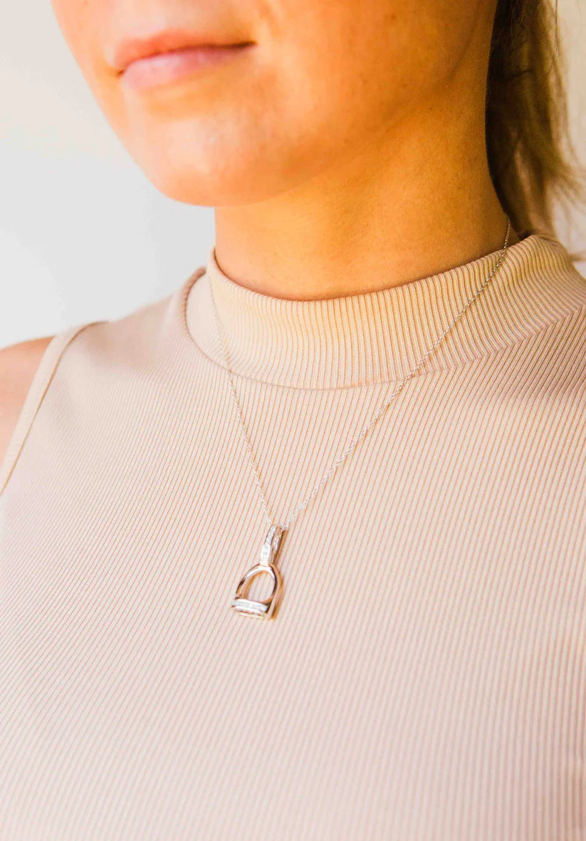 Kelly Herd Bracelet Large English Stirrup - Sterling Silver | Giftware - Necklace | Saddleworld Ipswich