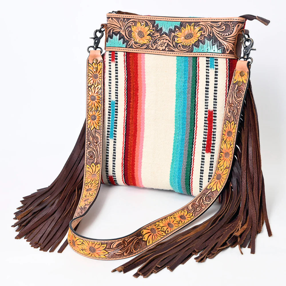 American Darling Saddle Blanket Fringe Tote