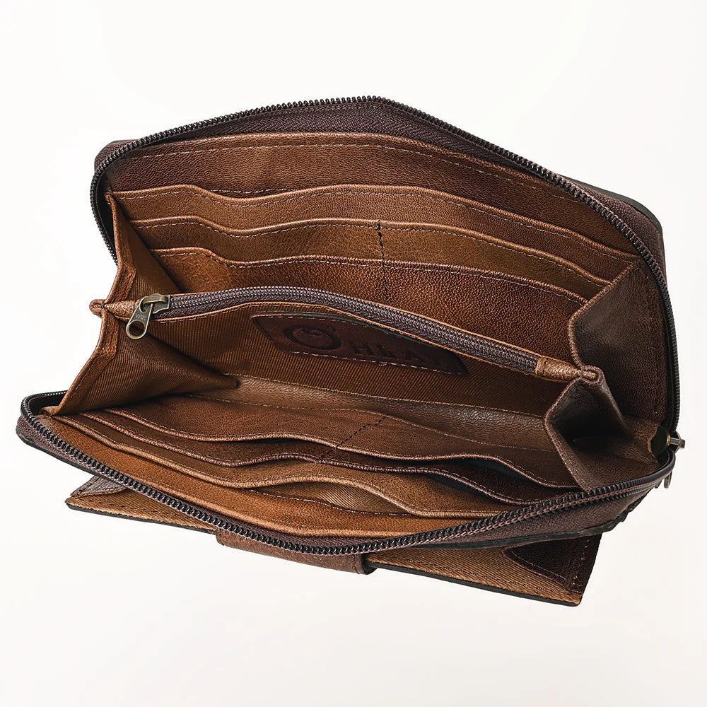 Ohlay Hand Tooled Wallet