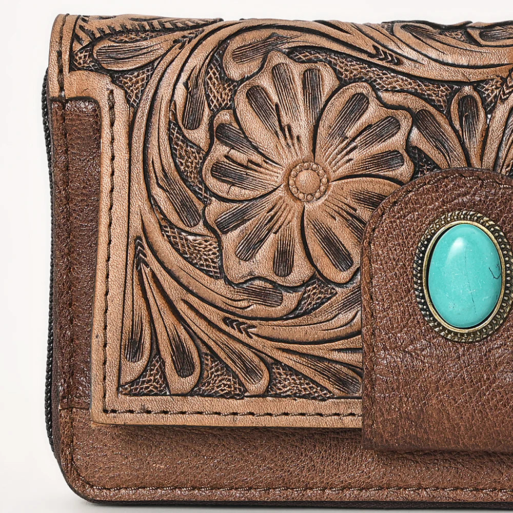 Ohlay Hand Tooled Wallet