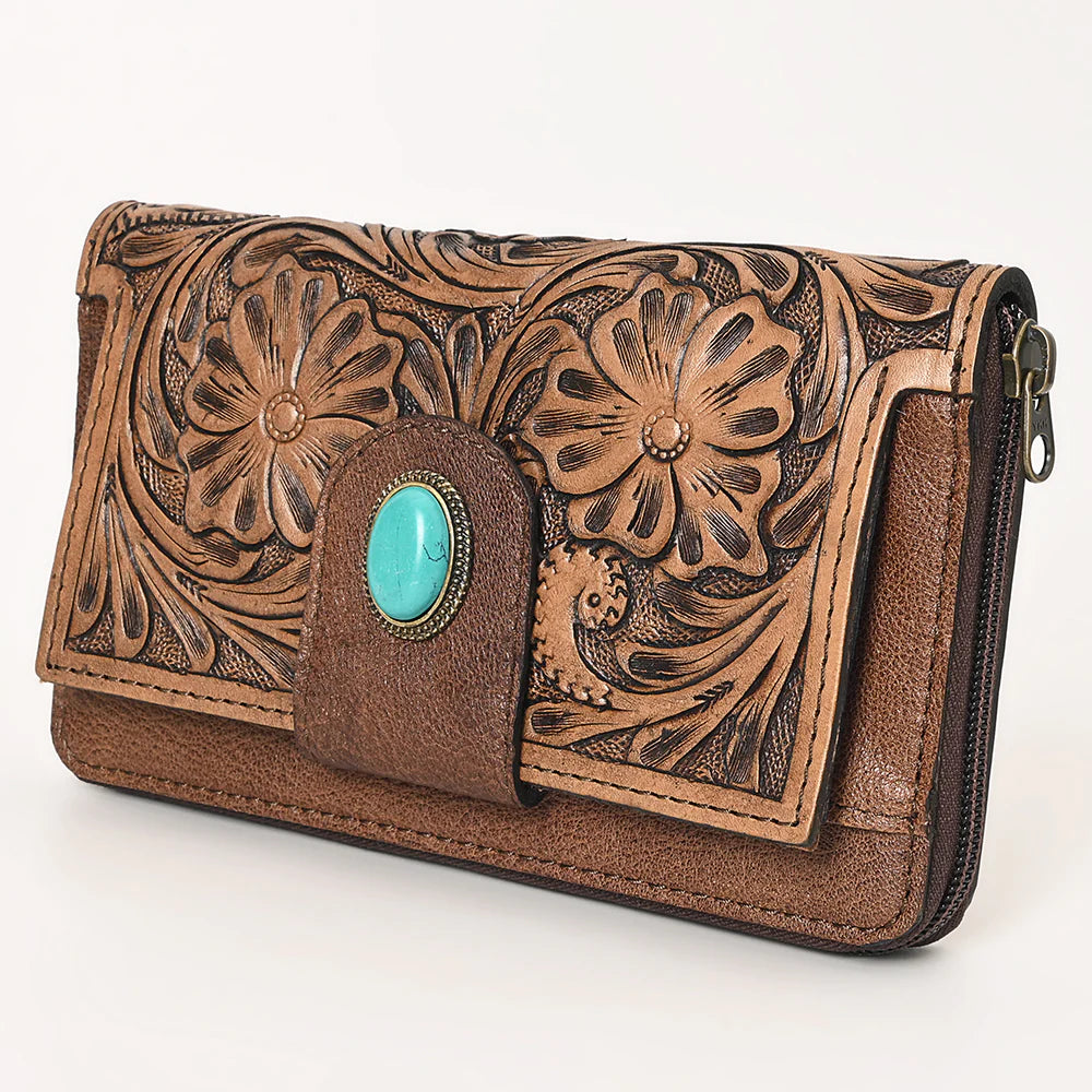 Ohlay Hand Tooled Wallet