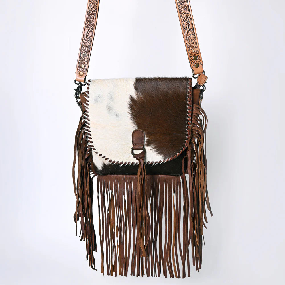 Ohlay Cowhide Leather Handbag