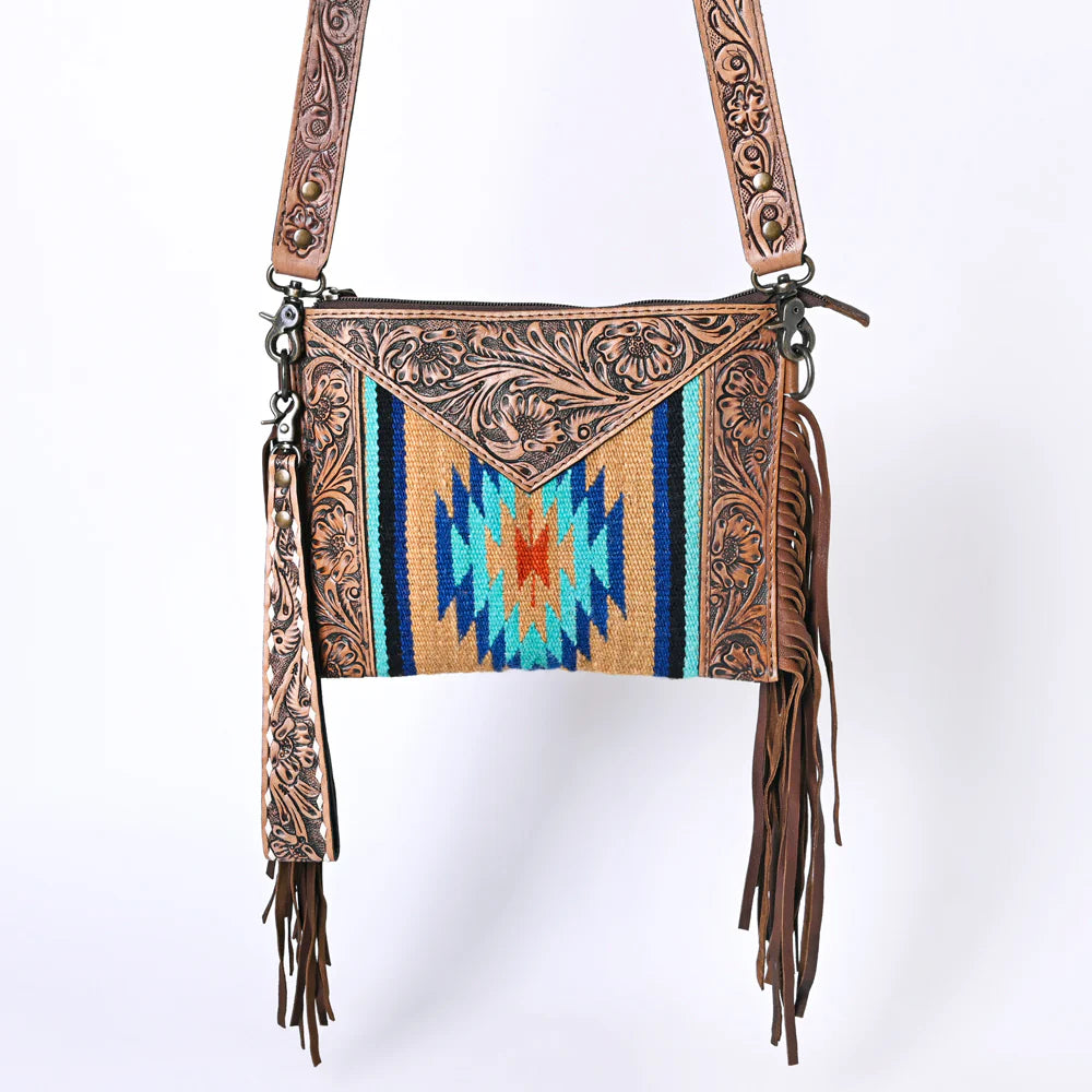Ohlay Crossbody Genuine Leather Western Handbag