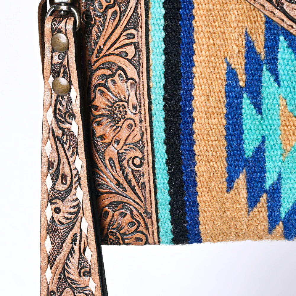 Ohlay Crossbody Genuine Leather Western Handbag