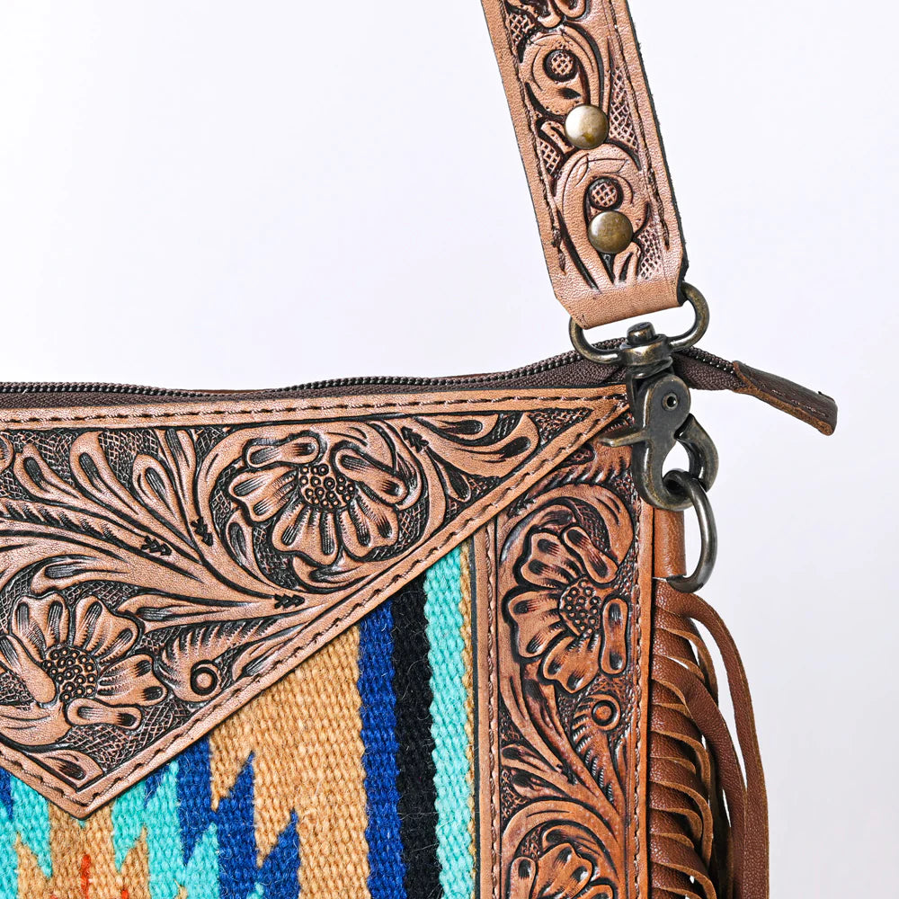 Ohlay Crossbody Genuine Leather Western Handbag