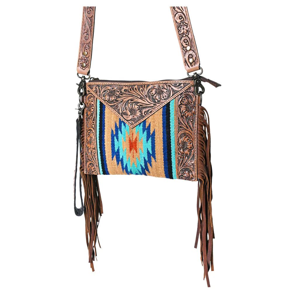 Ohlay Crossbody Genuine Leather Western Handbag