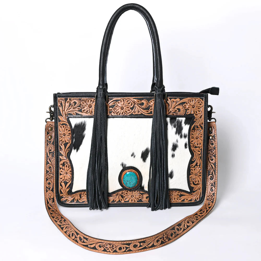 Ohlay Tote Leather Western Bag