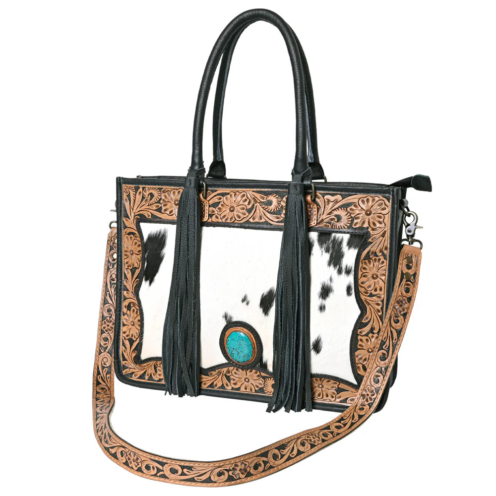 Ohlay Tote Leather Western Bag
