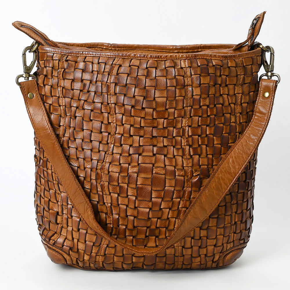 Spaghetti Western Hobo Genuine Leather Handbag
