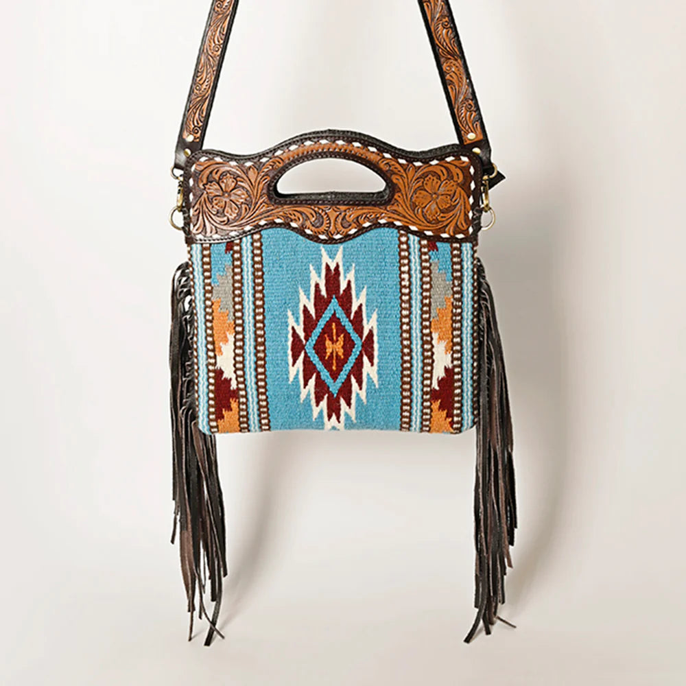 Ohlay Clutch Saddle Blanket Handbag - EOFY Sale