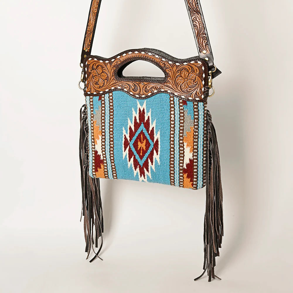 Ohlay Clutch Saddle Blanket Handbag