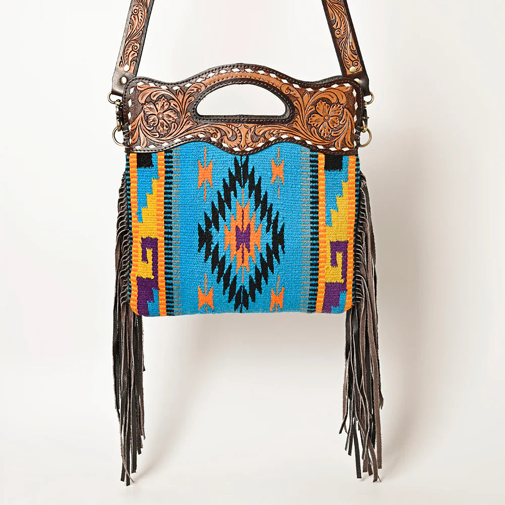 Ohlay Saddle Blanket Fringe Bag - EOFY Sale