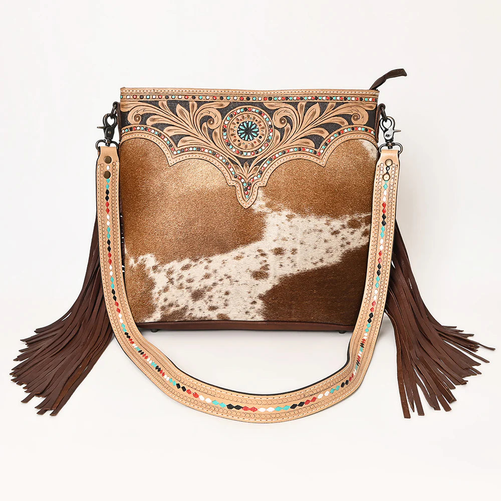 Ohlay Crossbody Genuine Leather Western Handbag