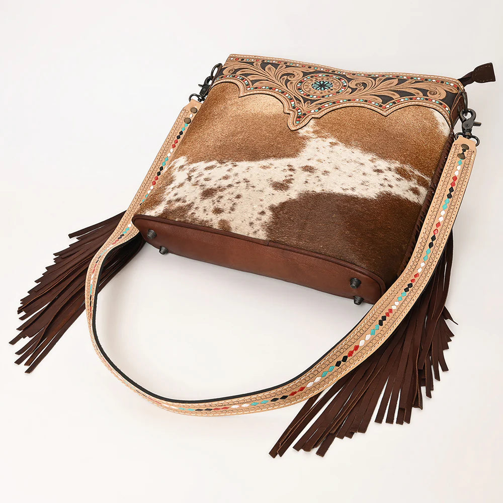 Ohlay Crossbody Genuine Leather Western Handbag