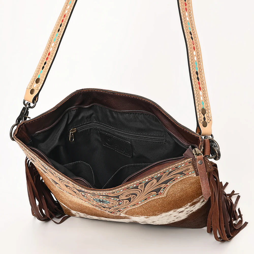 Ohlay Crossbody Genuine Leather Western Handbag