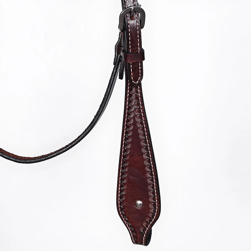 Bar H Equine Western Leather Bridle