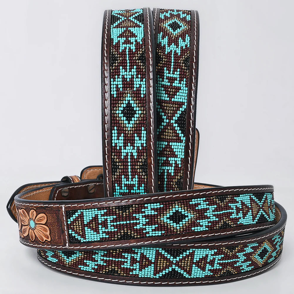 American Darling Tooled Leather Belt