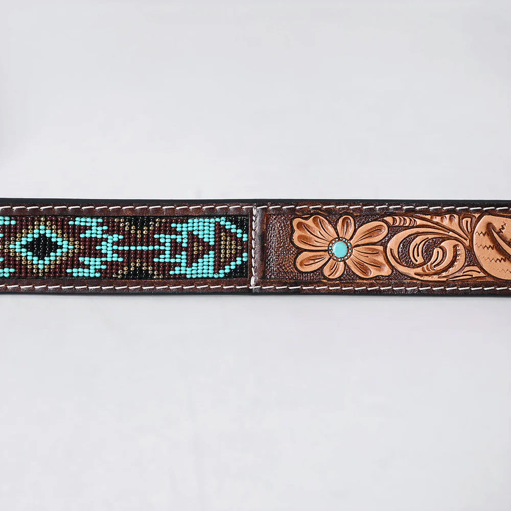 American Darling Tooled Leather Belt