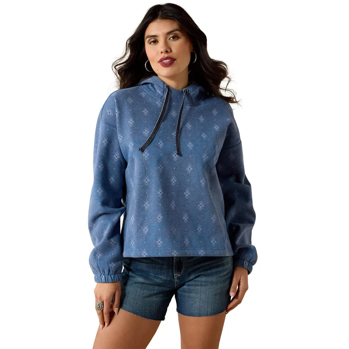 Ariat Wms Essential Hoodie Blue Heather