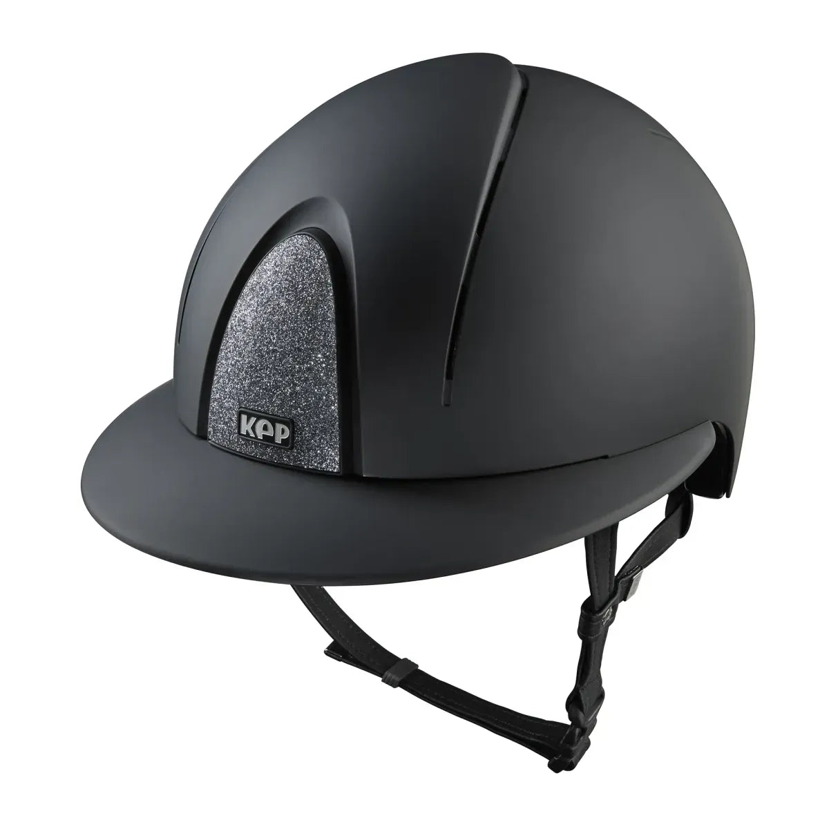 KEP Nova Textile Polo Visor Black/Star Silver