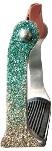 Showman Ombre Glitter Overlay Stirrups